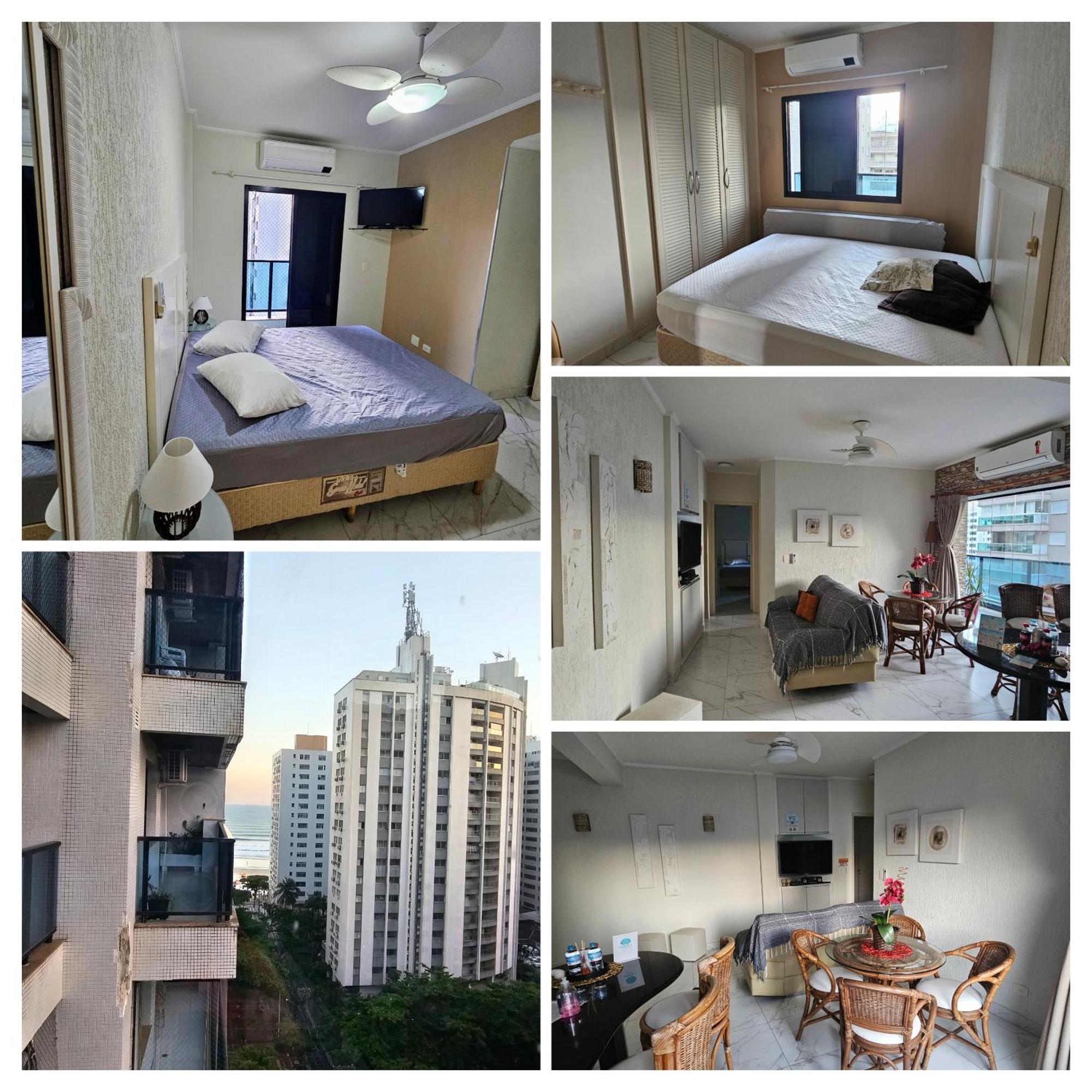 Capitania Varam Apartamento-Flat com Piscina e Vista Mar Guaruja Pitangueiras Guarujá Exterior foto