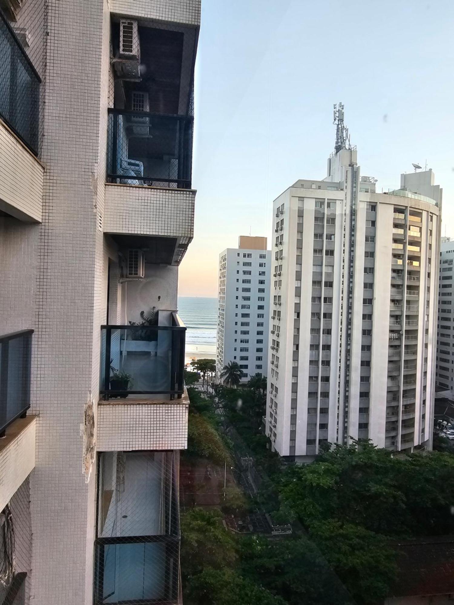 Capitania Varam Apartamento-Flat com Piscina e Vista Mar Guaruja Pitangueiras Guarujá Exterior foto